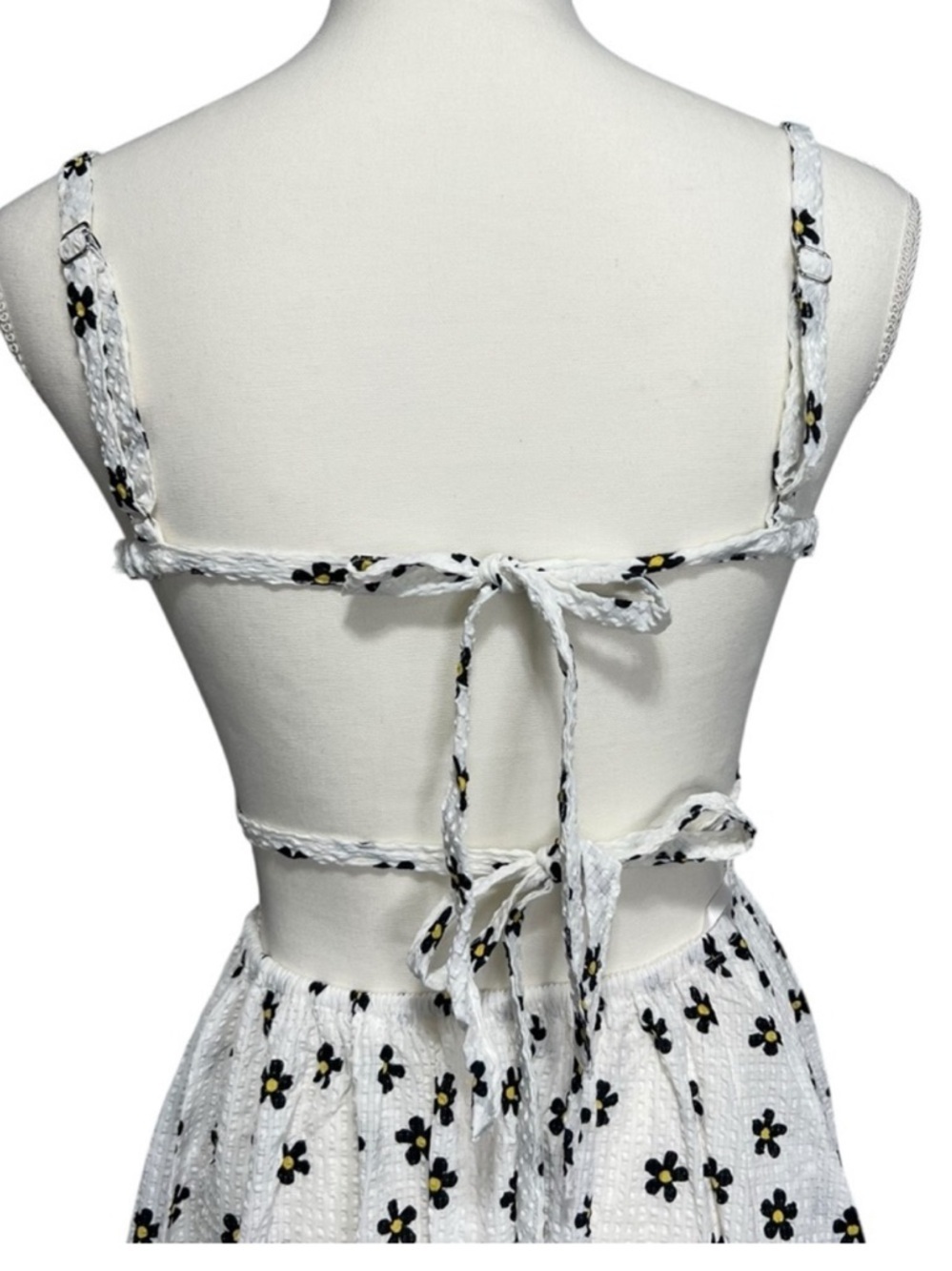 For Love & Lemons Brenda Midi Dress NWT XL Floral Cottagecore Romantic - Picture 9 of 9